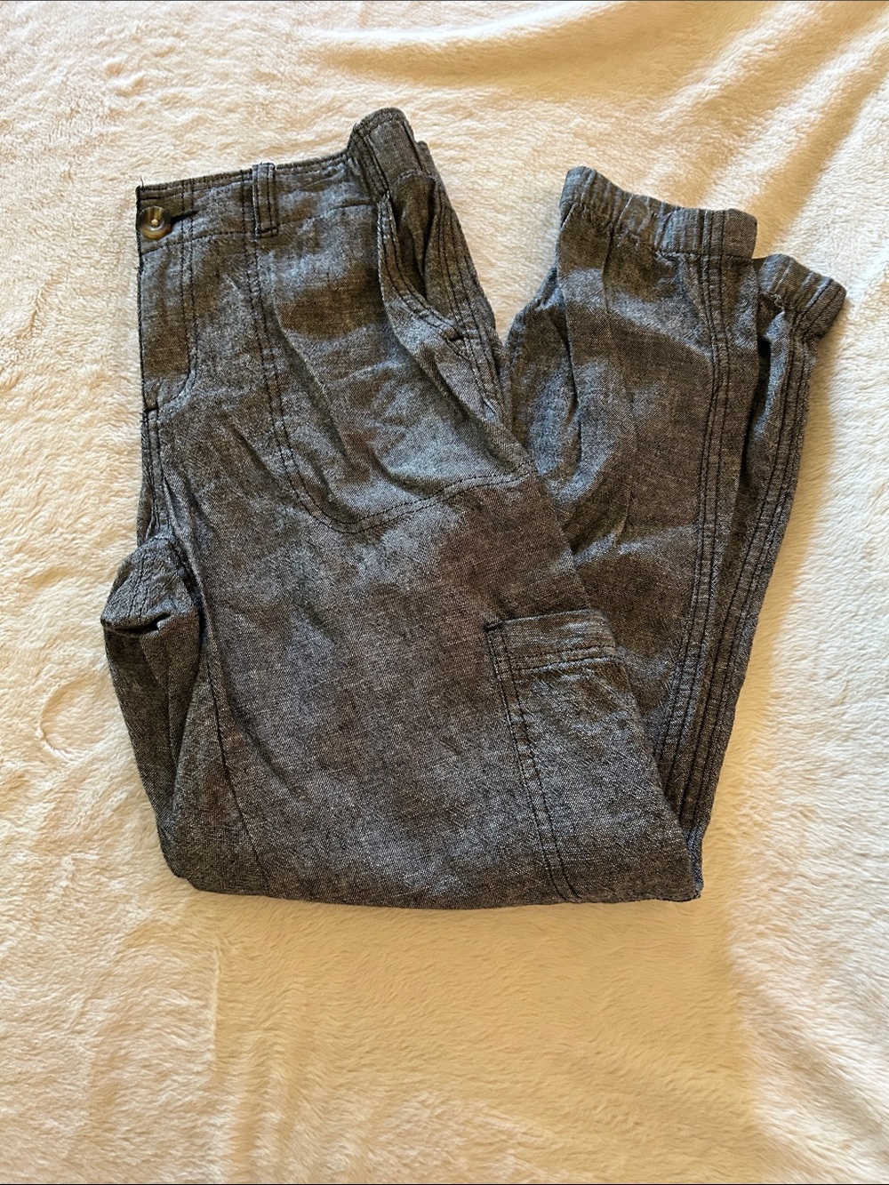 Sonoma Charcoal Gray Jogger Pants